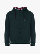 Hoodie Algodão Verde Manga Comprida Regular Fit Mr. Blue