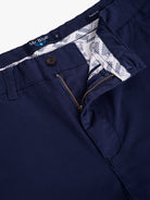 CALÇAS TWILL AZUIS REGULAR FIT MR. BLUE