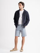 Hoodie Azul Com logo Mr. Blue