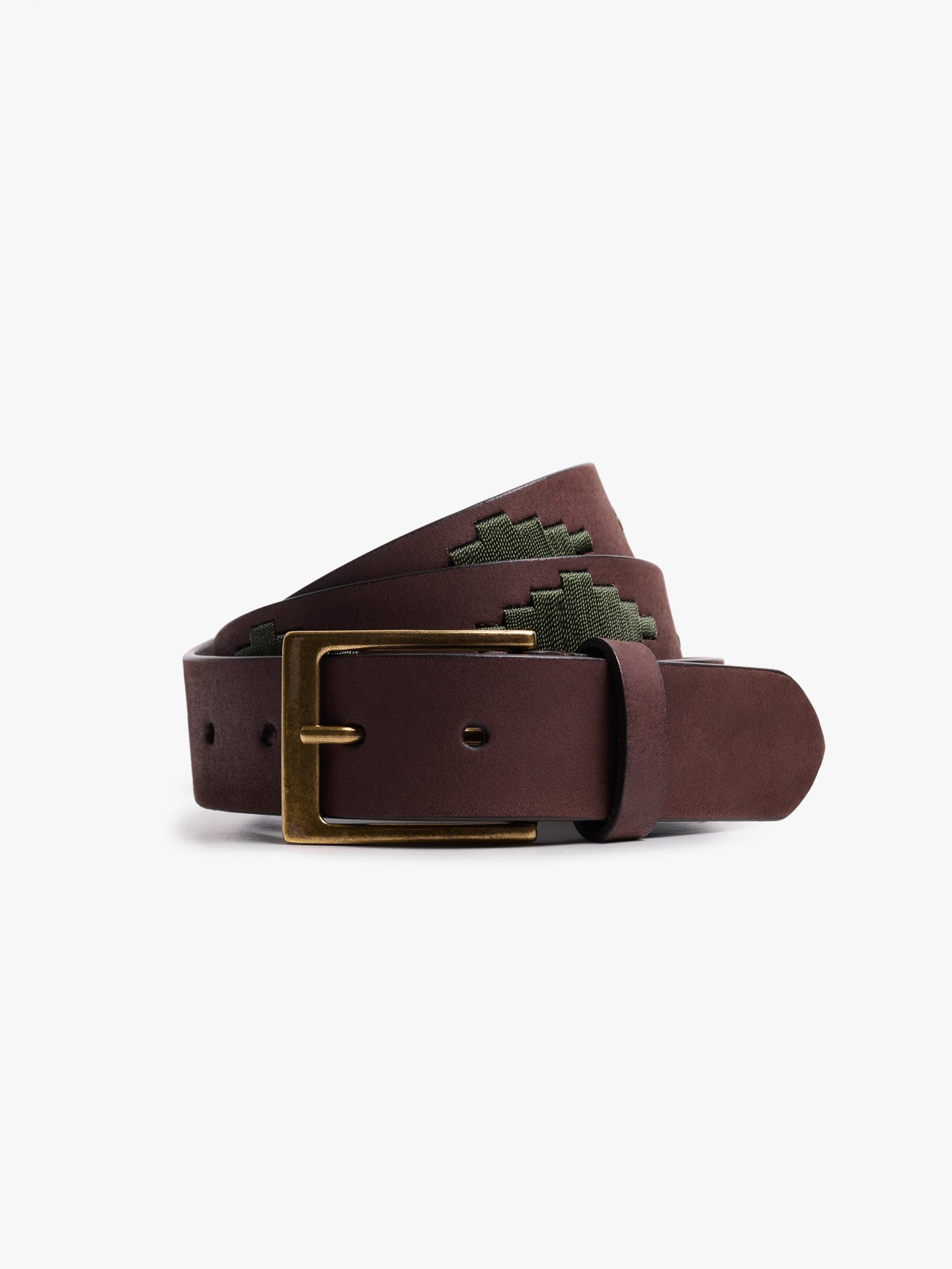 CINTO PELE VERDE REGULAR FIT MR. BLUE