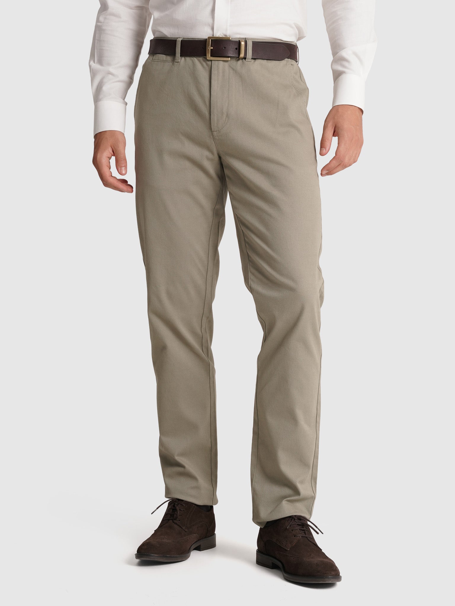 Calça Algodão Verdes Regular Fit Mr. Blue