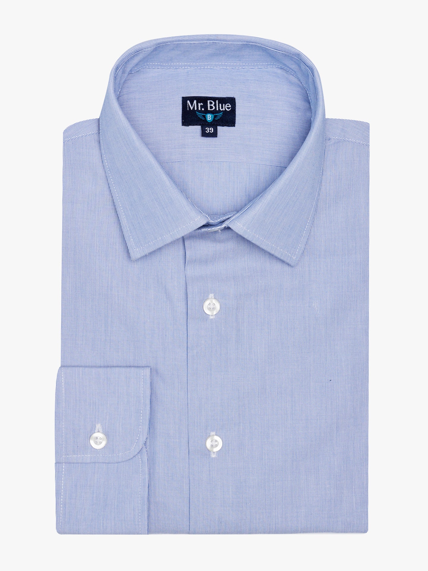 CAMISA AZUL CLASSIC FIT MR. AZUL