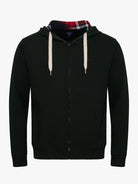 SUDADERA REGULAR FIT VERDE CON CAPUCHA MR. AZUL