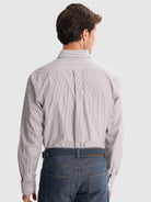 CAMISA MR GRIS REGULAR FIT. AZUL