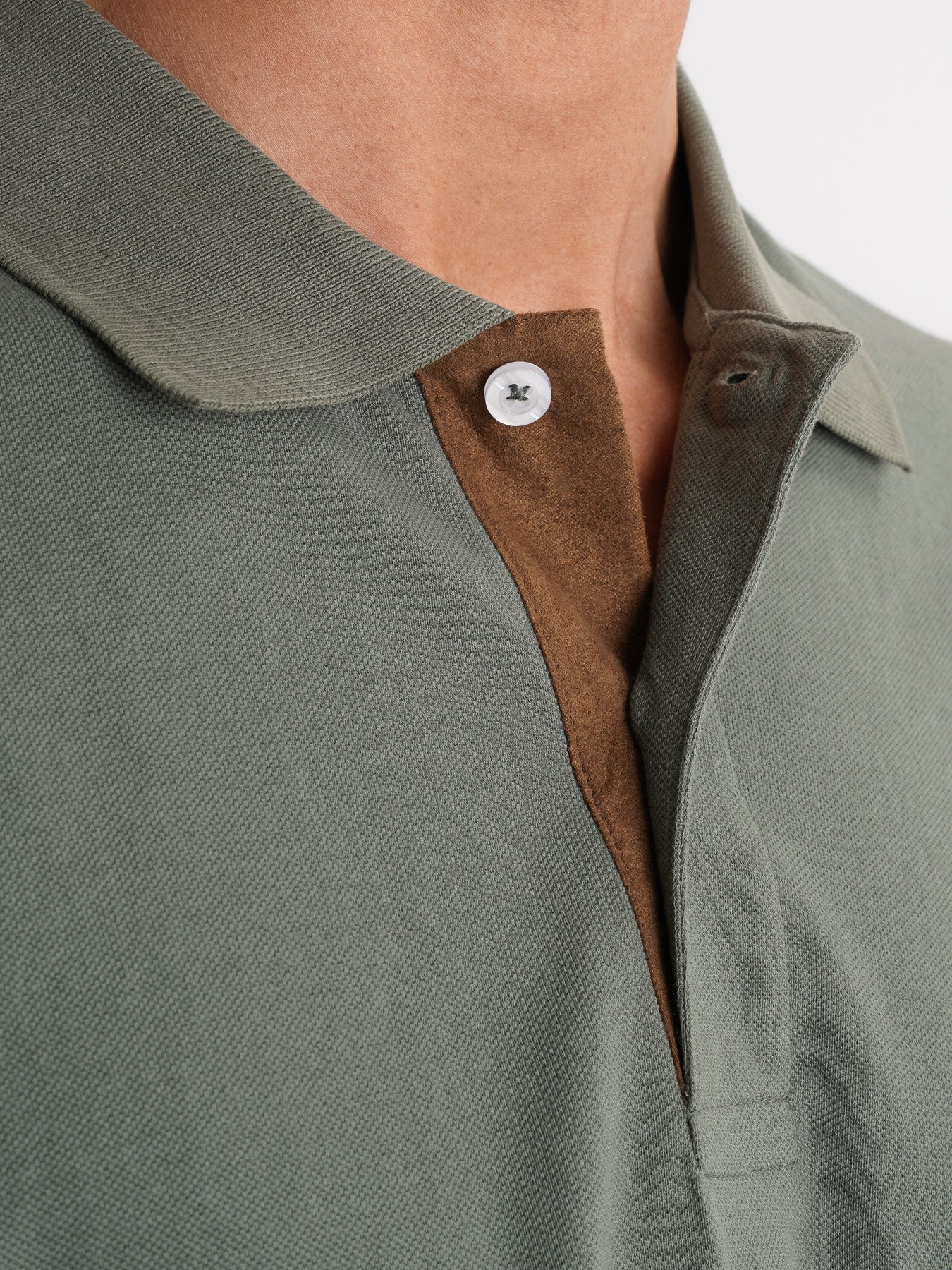 Polo Regular Fit Piquet Verde Mr. Blue