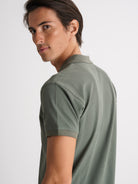 Polo Regular Fit Piquet Verde Mr. Blue