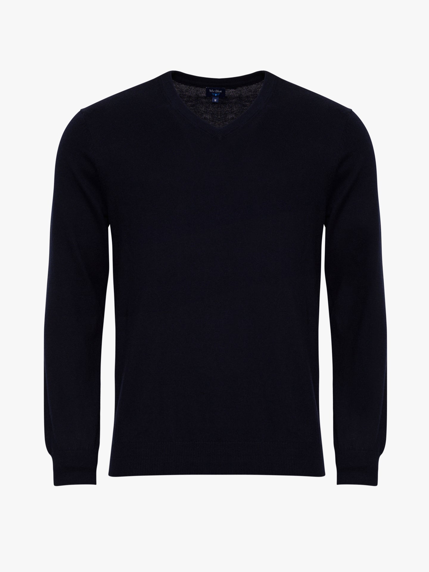 JERSEY DELGADO AZUL CON CODERAS MR REGULAR FIT. AZUL