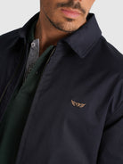 BLUSÃO AZUL MANGA COMPRIDA REGULAR FIT MR. BLUE