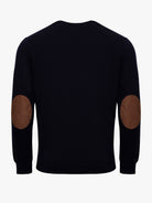 JERSEY DELGADO AZUL CON CODERAS MR REGULAR FIT. AZUL