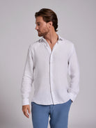 CAMISA BRANCA MANGA COMPRIDA TAILORED FIT MARK BELLUCCI