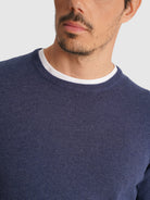PULLOVER AZUL REGULAR FIT MR. BLUE