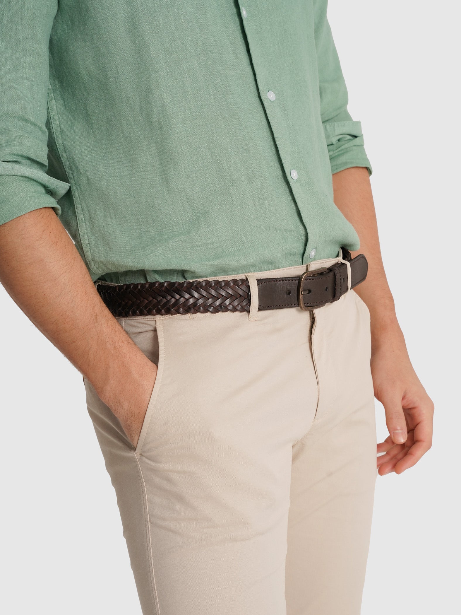 CINTO CASTANHO MR. BLUE