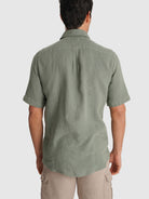 CAMISA VERDE MANGA CURTA TAILORED FIT MARK BELLUCCI