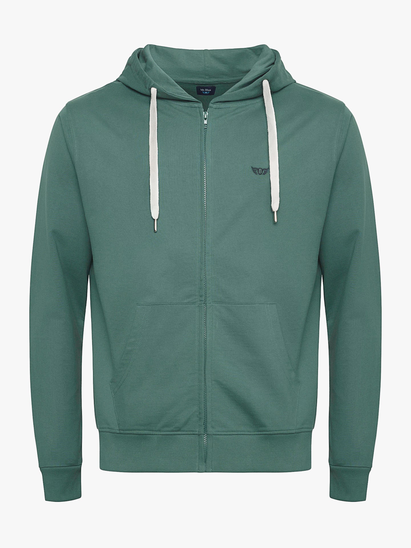 Hoodie Verde Com logo Mr. Blue