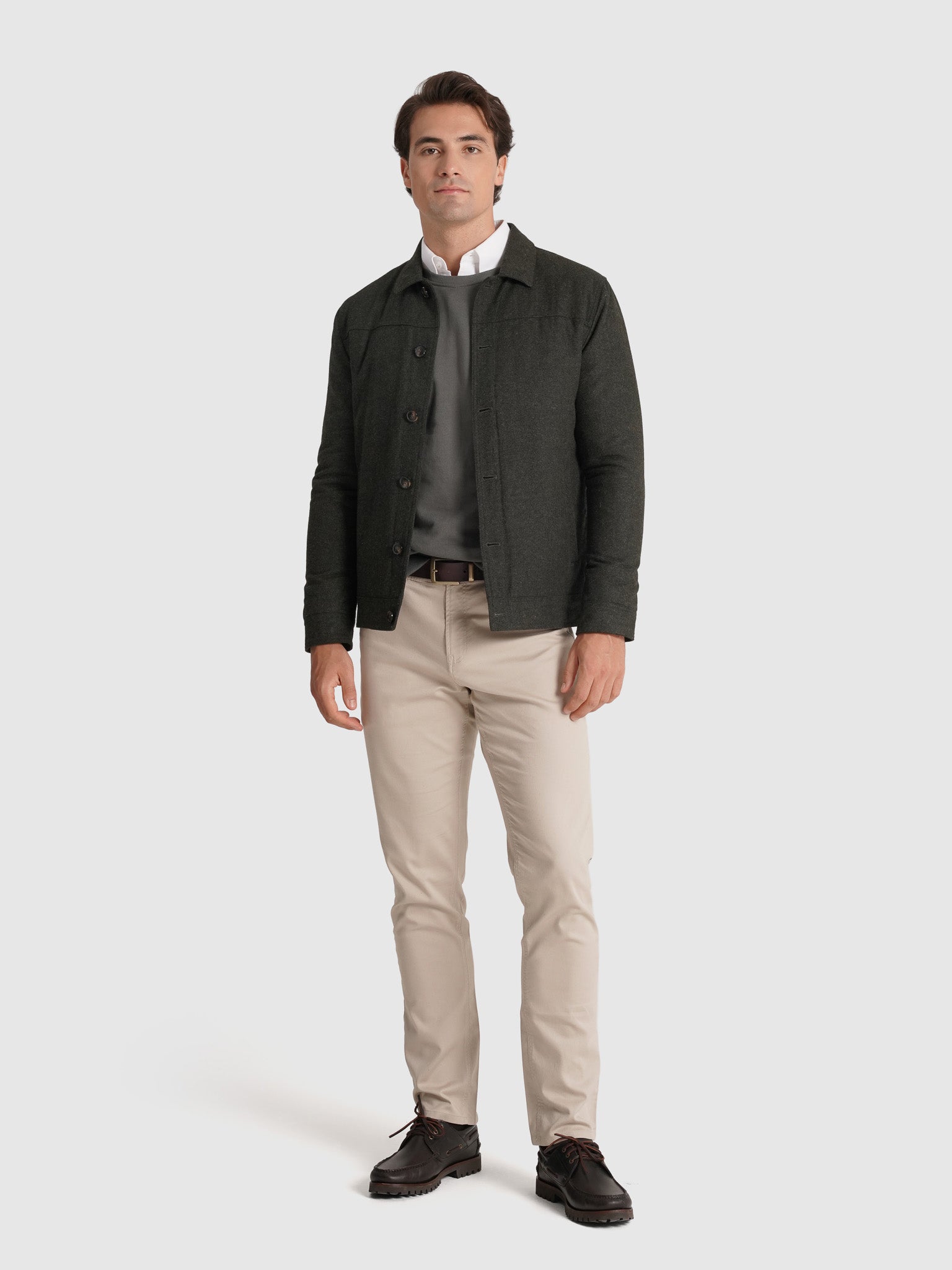 Blusão Verde Regular Fit Mr. Blue