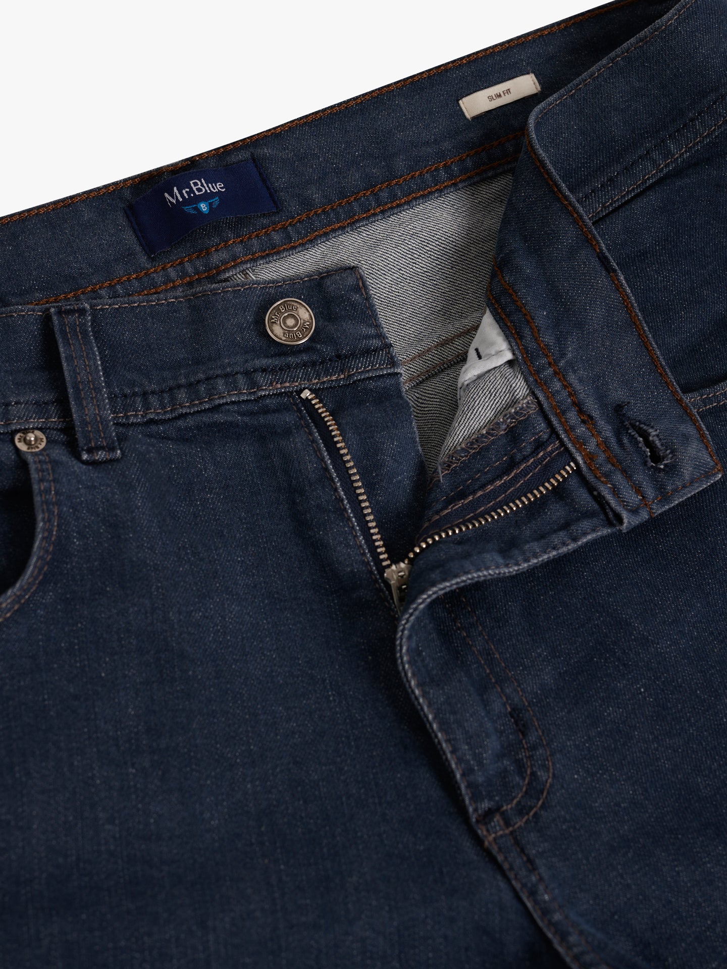 GRAY JEANS SLIM FIT MR. BLUE