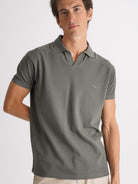 Polo Regular Fit Piquet Verde Mr. Blue