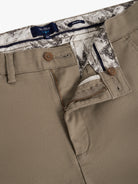 Calça Algodão Verdes Regular Fit Mr. Blue