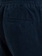 PANTALÓN LINO AZUL REGULAR FIT MARK BELLUCCI