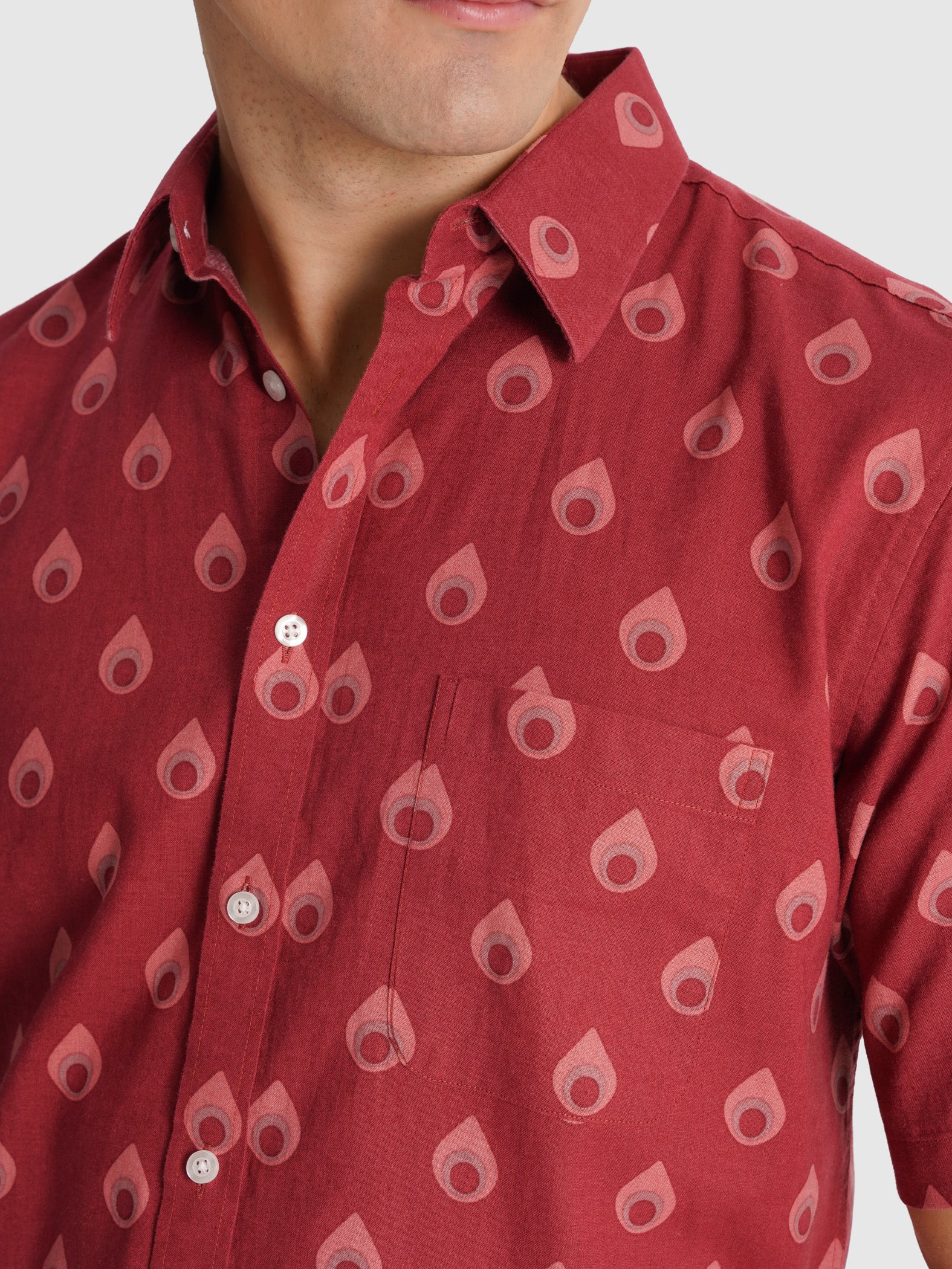 CAMISA CRU MANGA CURTA REGULAR FIT MR. BLUE