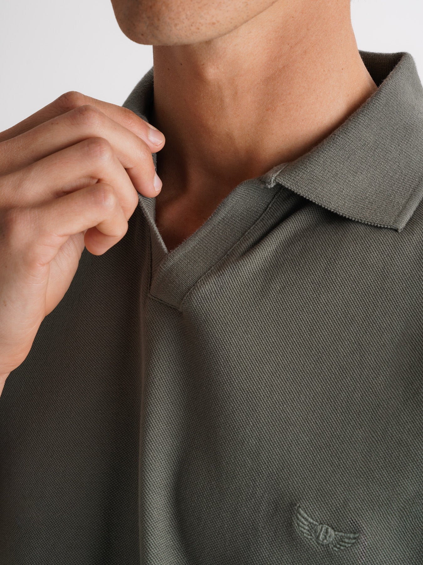 Polo Regular Fit Piquet Verde Mr. Blue