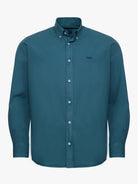 CAMISA ALGODÃO AZUL MANGA COMPRIDA REGULAR FIT MR. BLUE