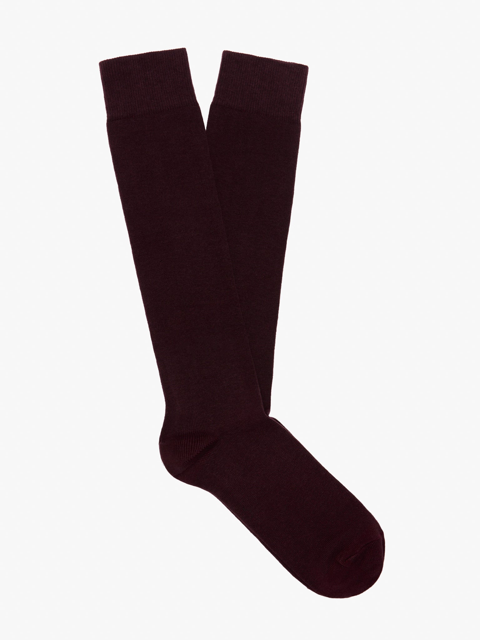 Meias Bordeaux Regular Fit Mr. Blue