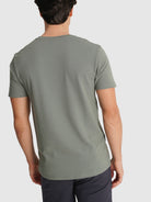 T-SHIRT PIQUET VERDE MANGA CURTA REGULAR FIT MR. BLUE