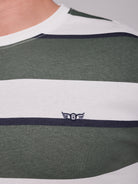 CAMISETA ALGODÓN VERDE MANGA CORTA REGULAR FIT MR. AZUL