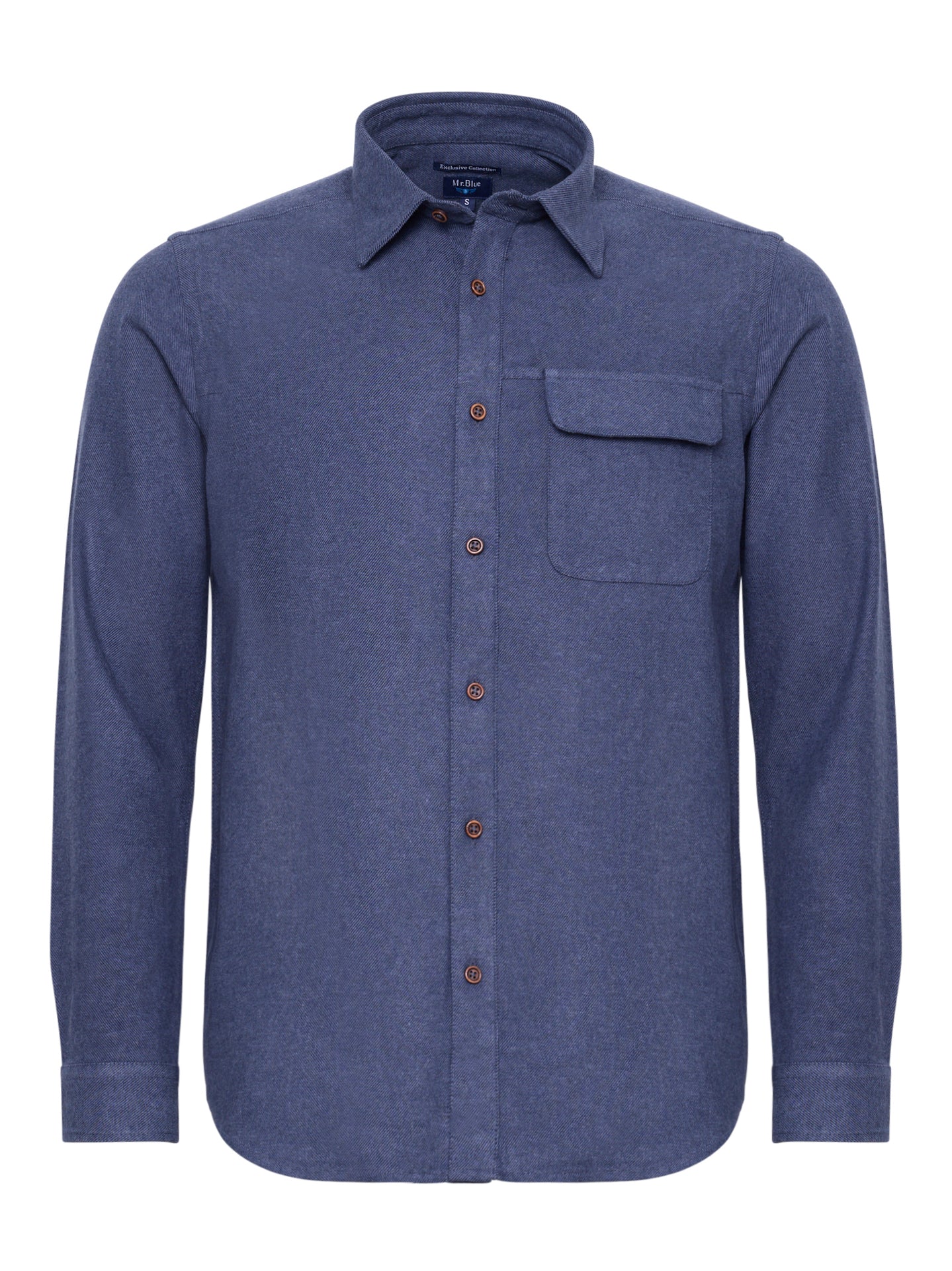 SOBRECAMISA AZUL REGULAR FIT MR. BLUE