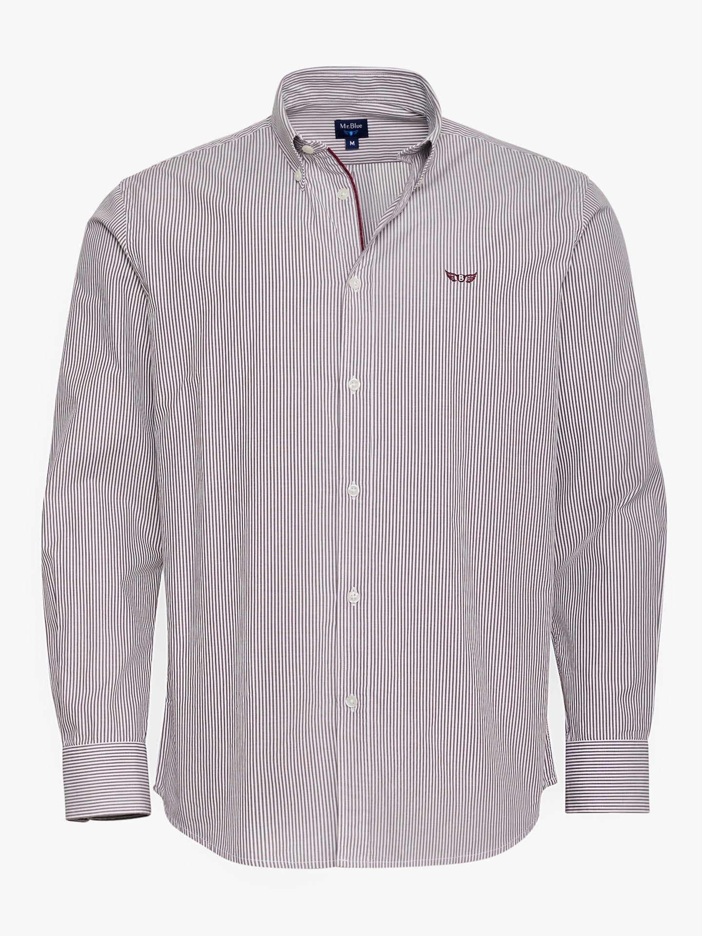 CAMISA MR GRIS REGULAR FIT. AZUL