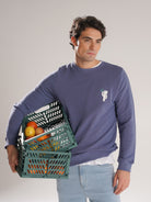 HOODIE AZUL REGULAR FIT MR. BLUE