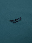 T-SHIRT VERDE MANGA CURTA REGULAR FIT MR. BLUE