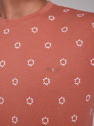 CAMISETA ALGODÓN ROSA MANGA CORTA REGULAR FIT MR. AZUL