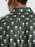 CAMISA VERDE MANGA CURTA REGULAR FIT MR. BLUE