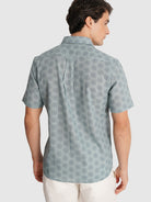 CAMISA AZUL MANGA CURTA REGULAR FIT MR. BLUE