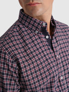 Camisa Algodão Azul Manga Comprida Regular Fit Mr. Blue