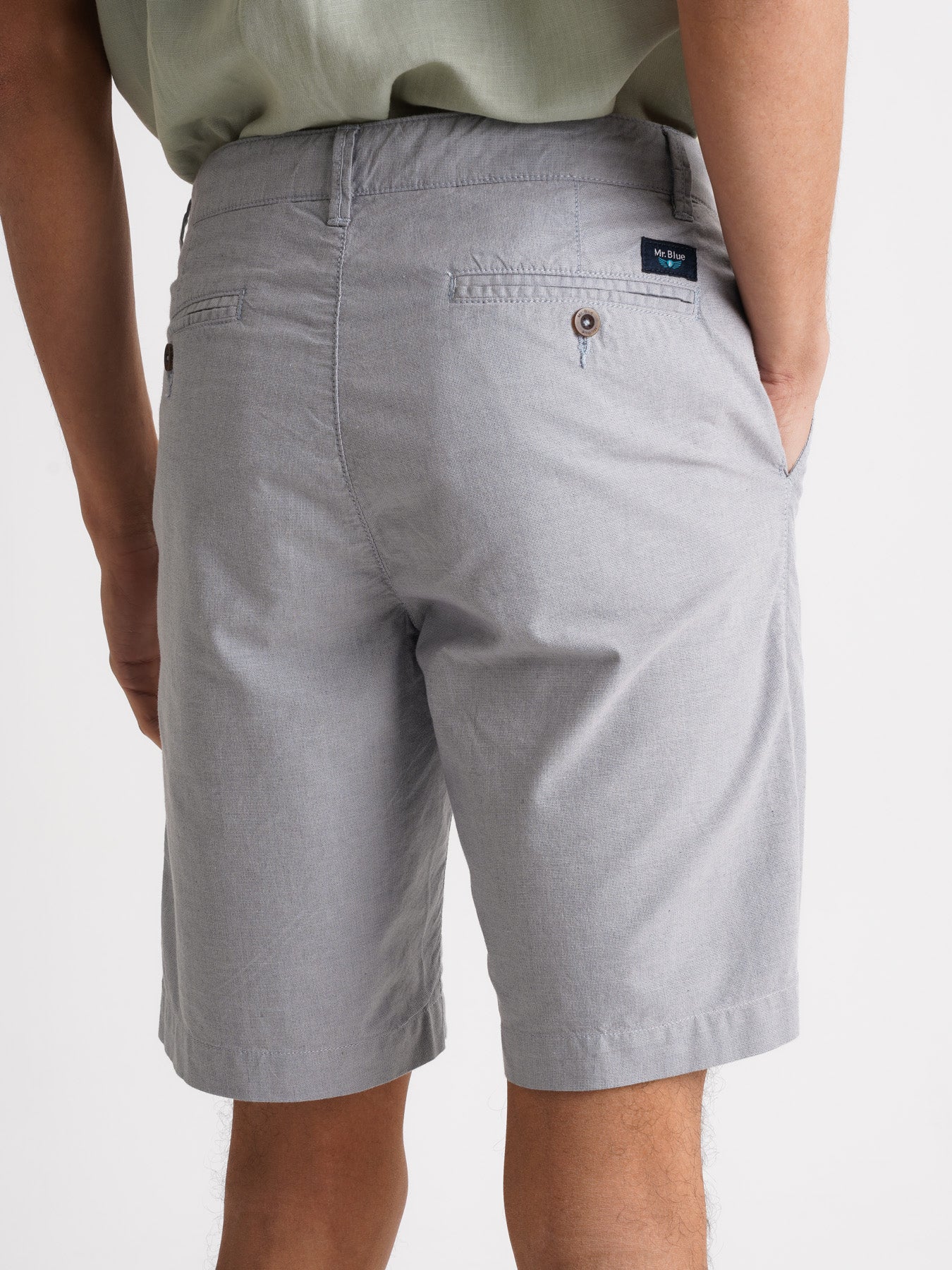 Calções Regular Fit Azuis Mr. Blue