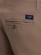 PANTALÓN ESTRUCTURA SLIM FIT BEIGE MR. AZUL