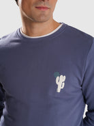 HOODIE AZUL REGULAR FIT MR. BLUE