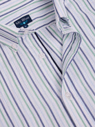CAMISA ALGODÓN AZUL MANGA LARGA REGULAR FIT MR. AZUL