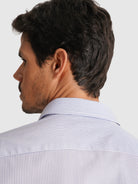 CAMISA OXFORD AZUL MANGA COMPRIDA SLIM FIT MR. BLUE