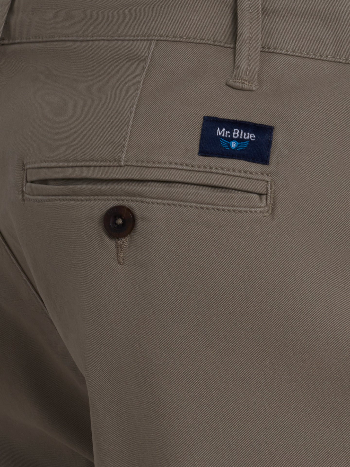 CALÇAS ALGODÃO CINZENTAS SLIM FIT MR. BLUE