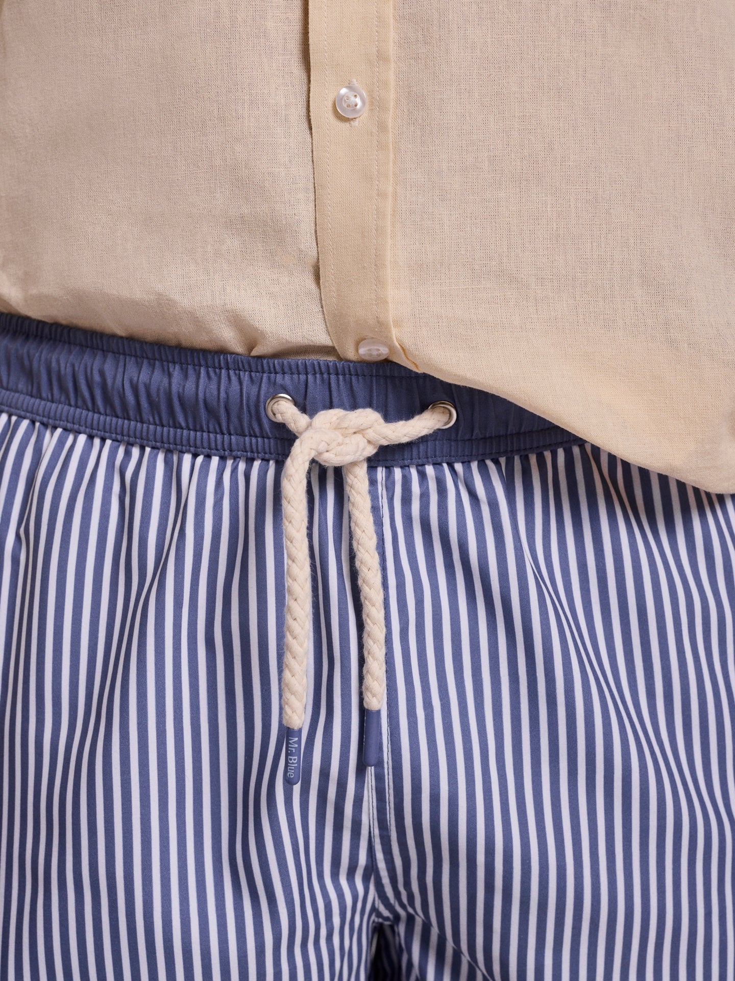 FATO BANHO AZUL REGULAR FIT MR. BLUE