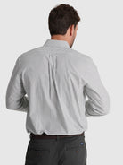 CAMISA ALGODÃO VERDE MANGA COMPRIDA REGULAR FIT MR. BLUE