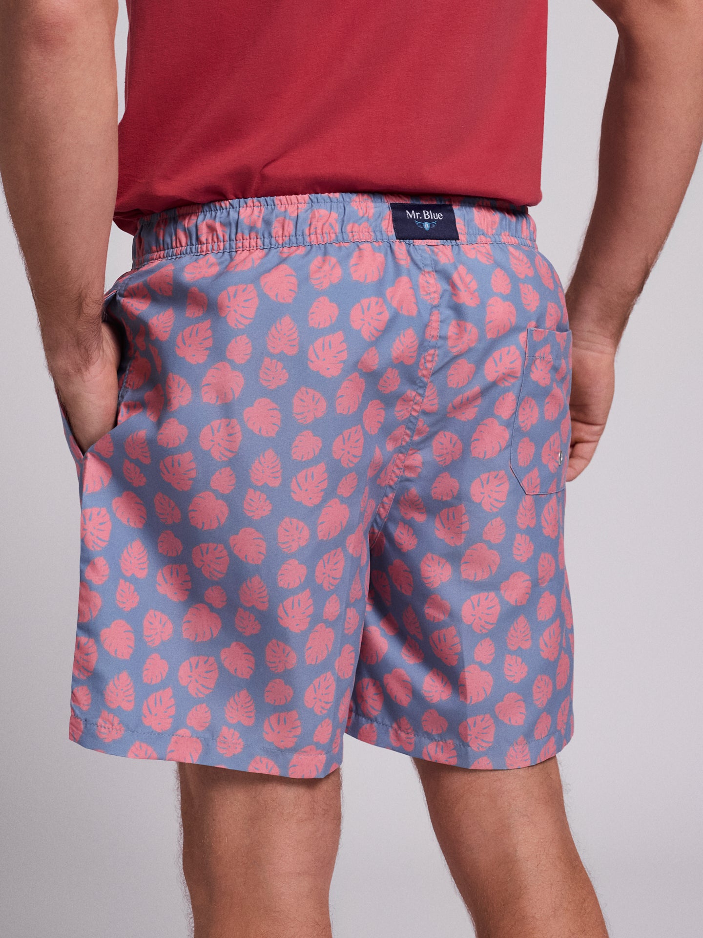 FATO BANHO AZUL REGULAR FIT MR. BLUE