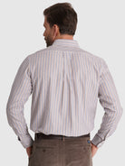 CAMISA ALGODÃO BRANCA MANGA COMPRIDA REGULAR FIT MR. BLUE