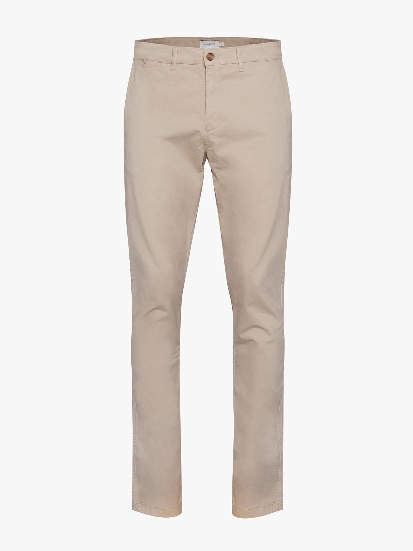 Calças Chinos Regular Fit Twill Beges Mr. Blue