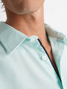 Camisa Regular Fit Estruturada Azul Mr. Blue