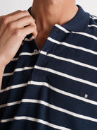 Polo Regular Fit Piquet Azul Mr. Blue